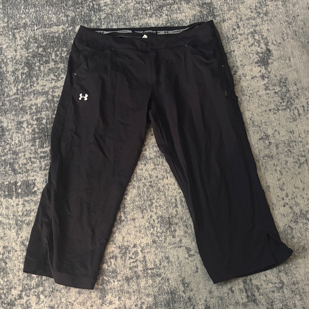 Under Armour Black Athletic Capris